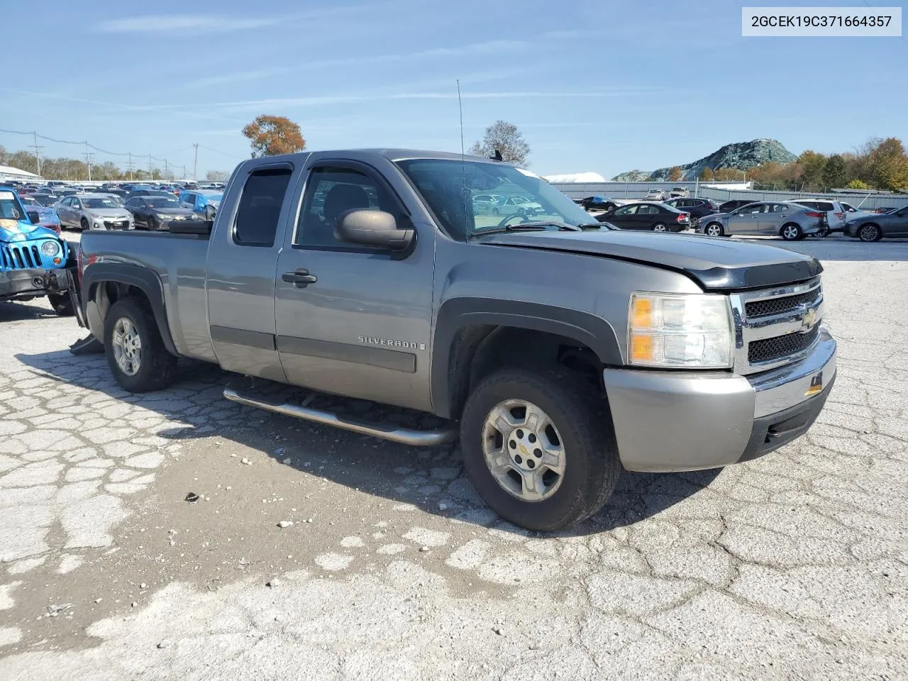 2007 Chevrolet Silverado K1500 VIN: 2GCEK19C371664357 Lot: 76733594