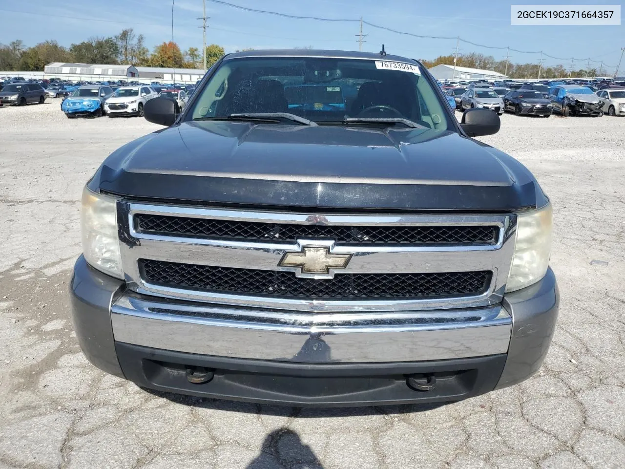 2007 Chevrolet Silverado K1500 VIN: 2GCEK19C371664357 Lot: 76733594