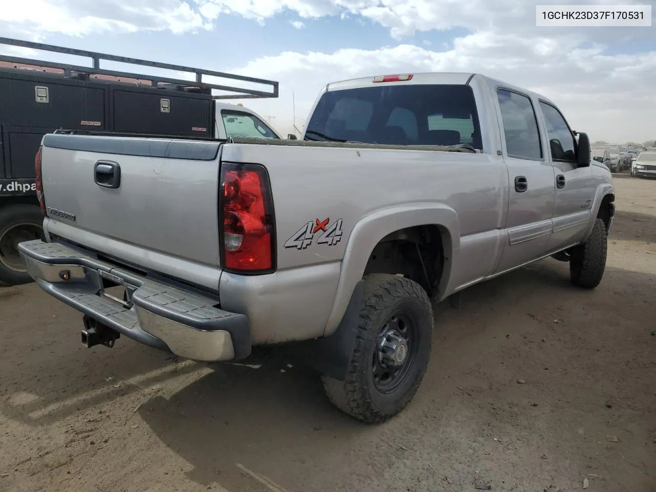 2007 Chevrolet Silverado K2500 Heavy Duty VIN: 1GCHK23D37F170531 Lot: 76757874