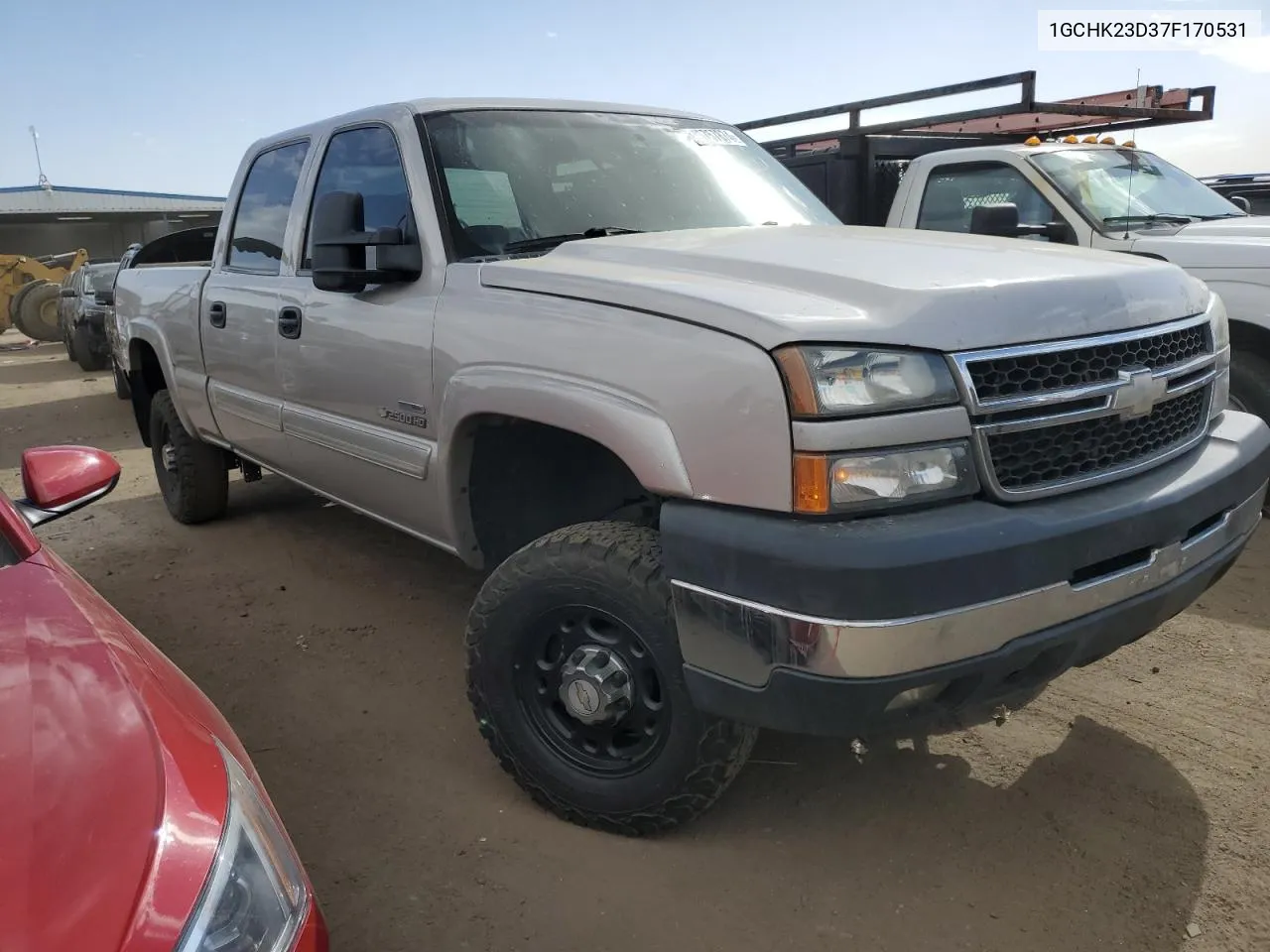 2007 Chevrolet Silverado K2500 Heavy Duty VIN: 1GCHK23D37F170531 Lot: 76757874