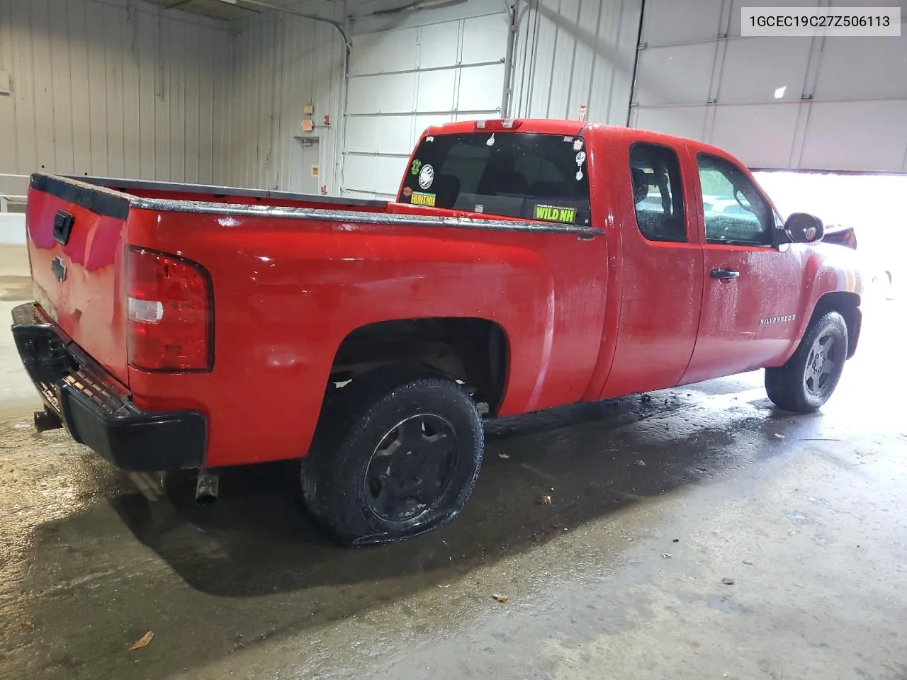 2007 Chevrolet Silverado C1500 VIN: 1GCEC19C27Z506113 Lot: 76993284