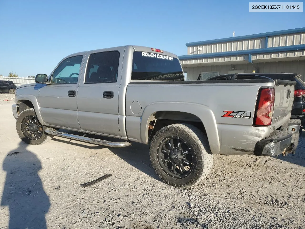 2007 Chevrolet Silverado K1500 Classic Crew Cab VIN: 2GCEK13ZX71181445 Lot: 77259894