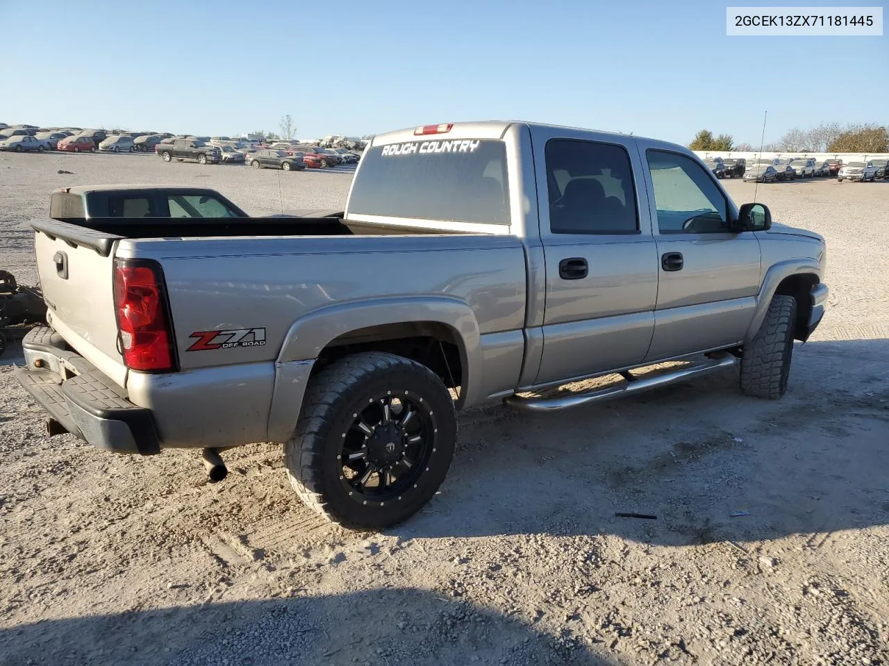 2007 Chevrolet Silverado K1500 Classic Crew Cab VIN: 2GCEK13ZX71181445 Lot: 77259894