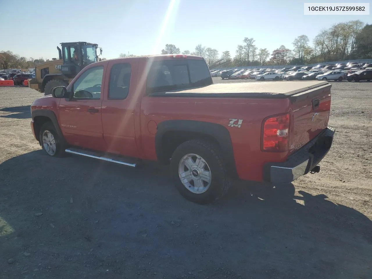 2007 Chevrolet Silverado K1500 VIN: 1GCEK19J57Z599582 Lot: 77311964