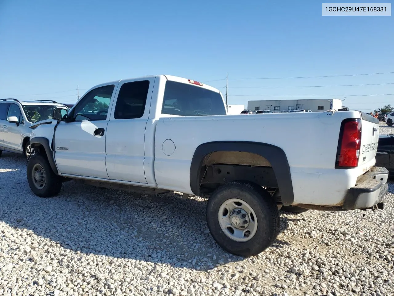 2007 Chevrolet Silverado C2500 Heavy Duty VIN: 1GCHC29U47E168331 Lot: 77479624