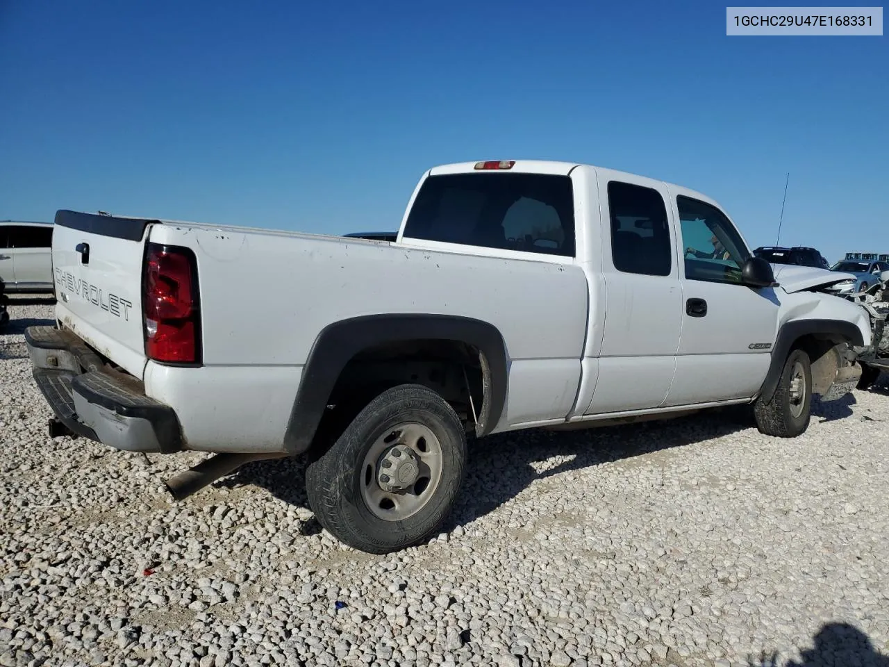 2007 Chevrolet Silverado C2500 Heavy Duty VIN: 1GCHC29U47E168331 Lot: 77479624