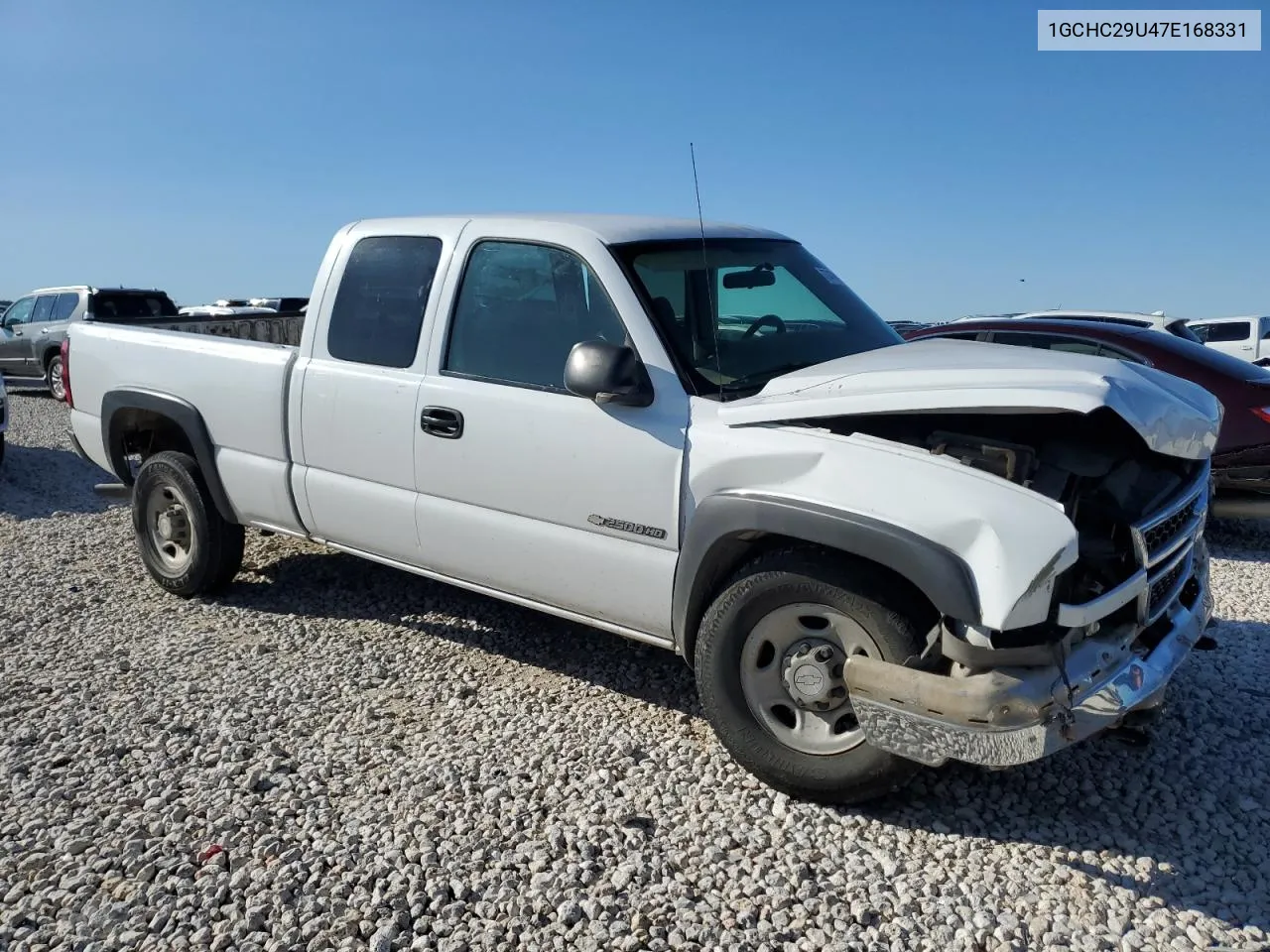 2007 Chevrolet Silverado C2500 Heavy Duty VIN: 1GCHC29U47E168331 Lot: 77479624