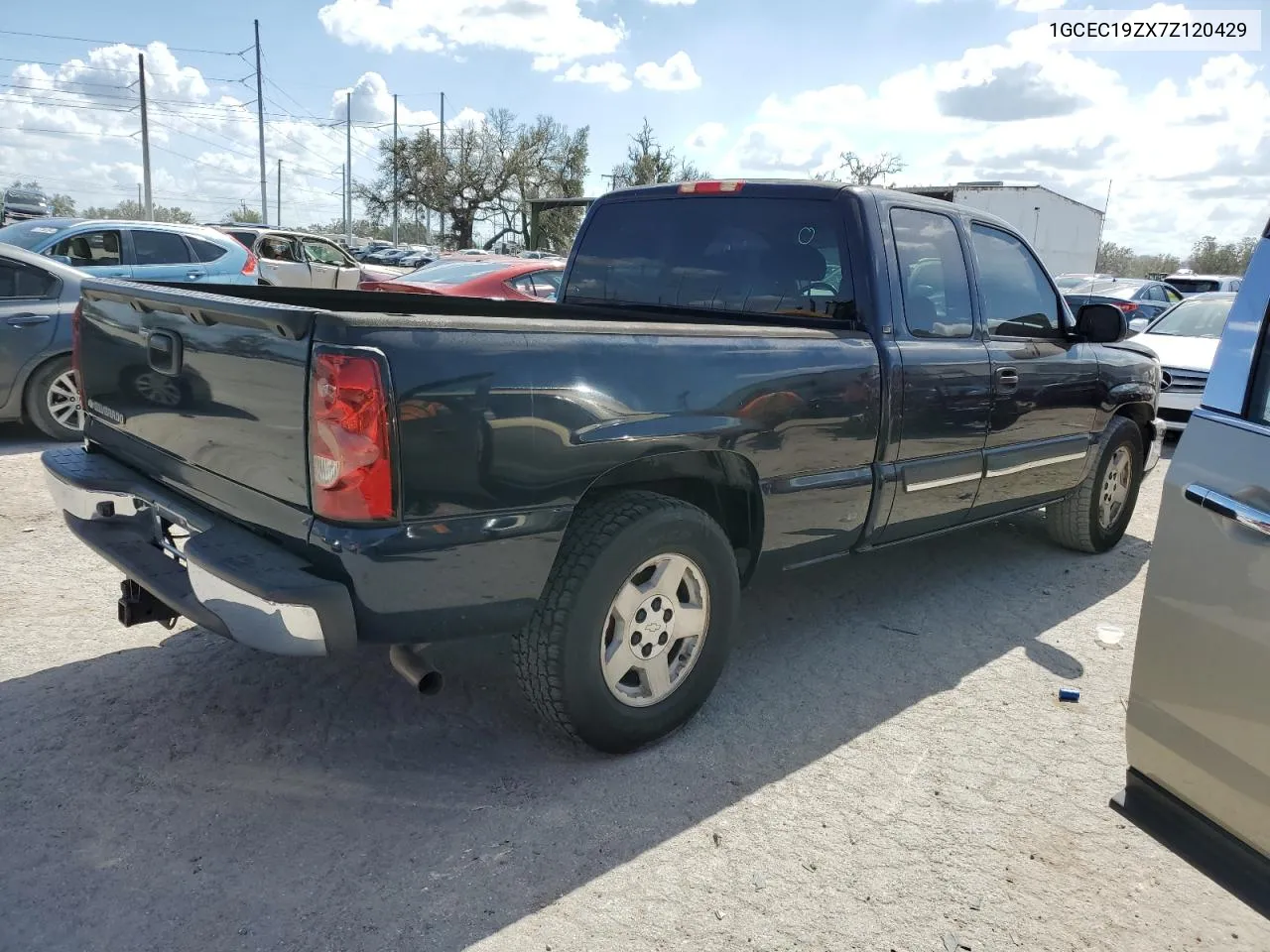 2007 Chevrolet Silverado C1500 Classic VIN: 1GCEC19ZX7Z120429 Lot: 77485204