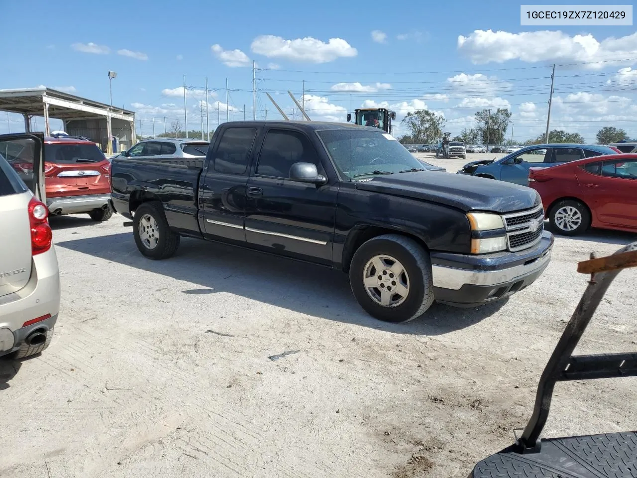 2007 Chevrolet Silverado C1500 Classic VIN: 1GCEC19ZX7Z120429 Lot: 77485204