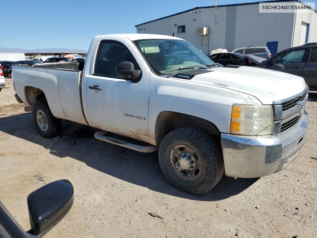 2007 Chevrolet Silverado K2500 Heavy Duty VIN: 1GCHK24607E554496 Lot: 77594484