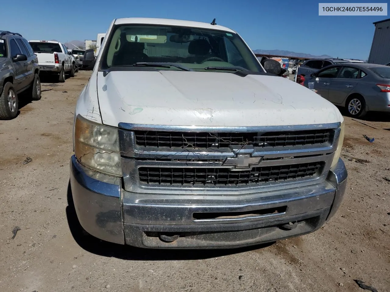 2007 Chevrolet Silverado K2500 Heavy Duty VIN: 1GCHK24607E554496 Lot: 77594484