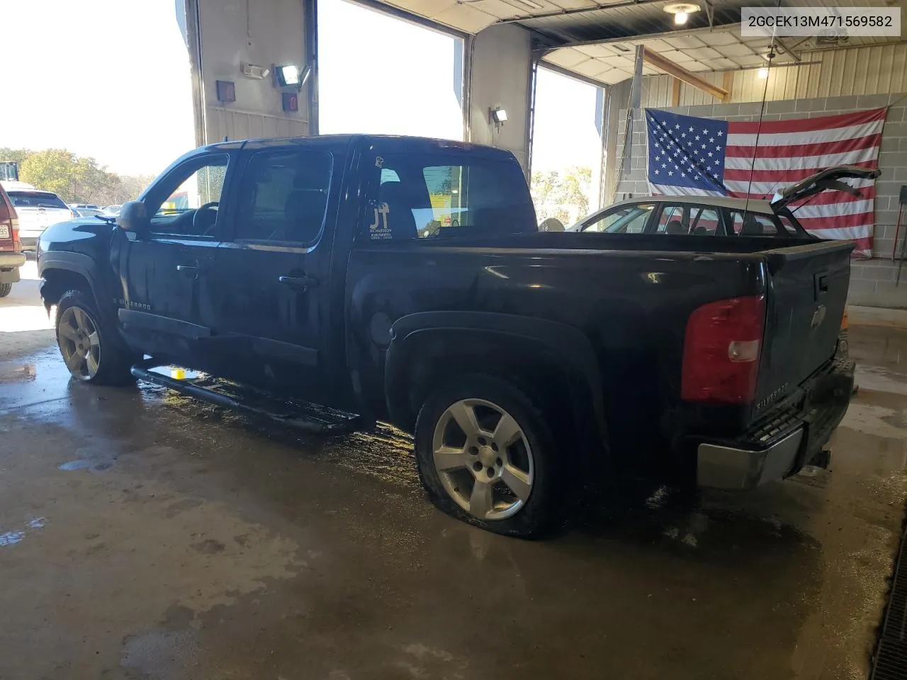 2007 Chevrolet Silverado K1500 Crew Cab VIN: 2GCEK13M471569582 Lot: 77906994