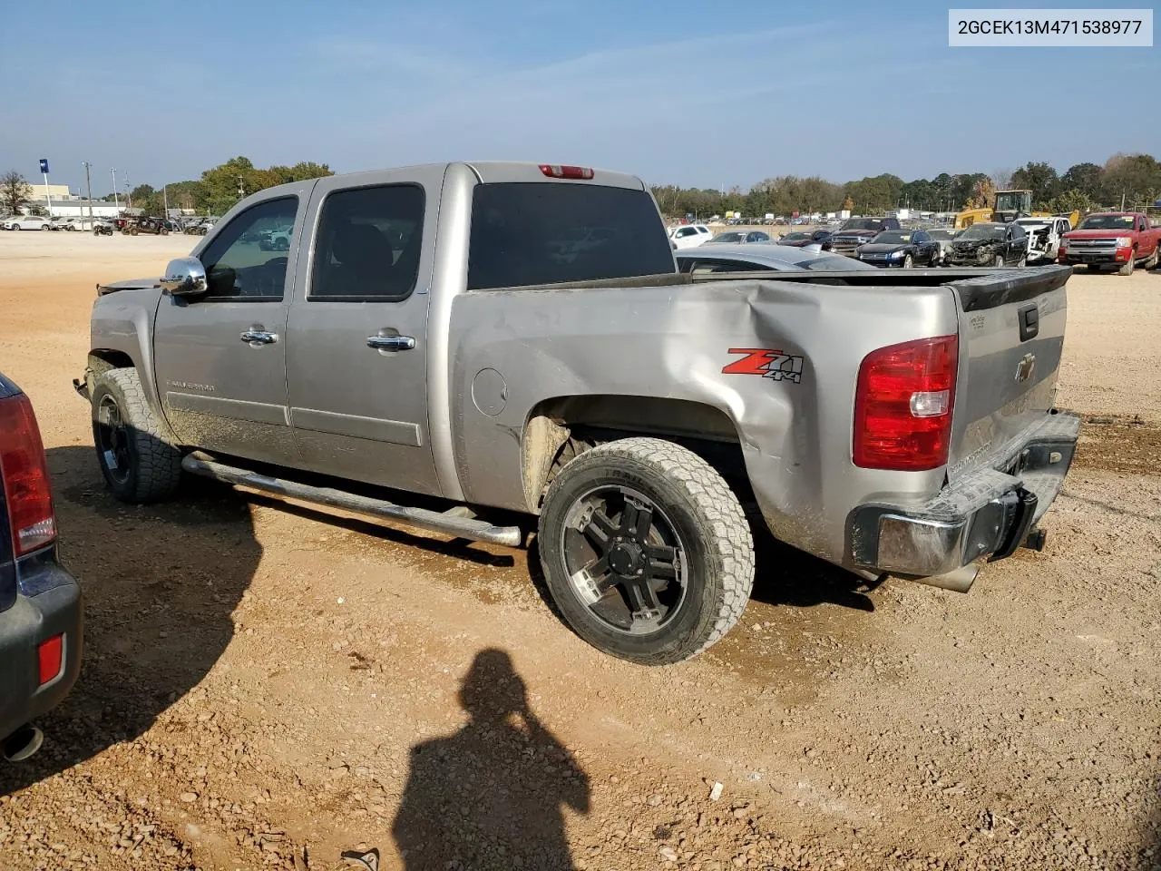 2007 Chevrolet Silverado K1500 Crew Cab VIN: 2GCEK13M471538977 Lot: 78261474