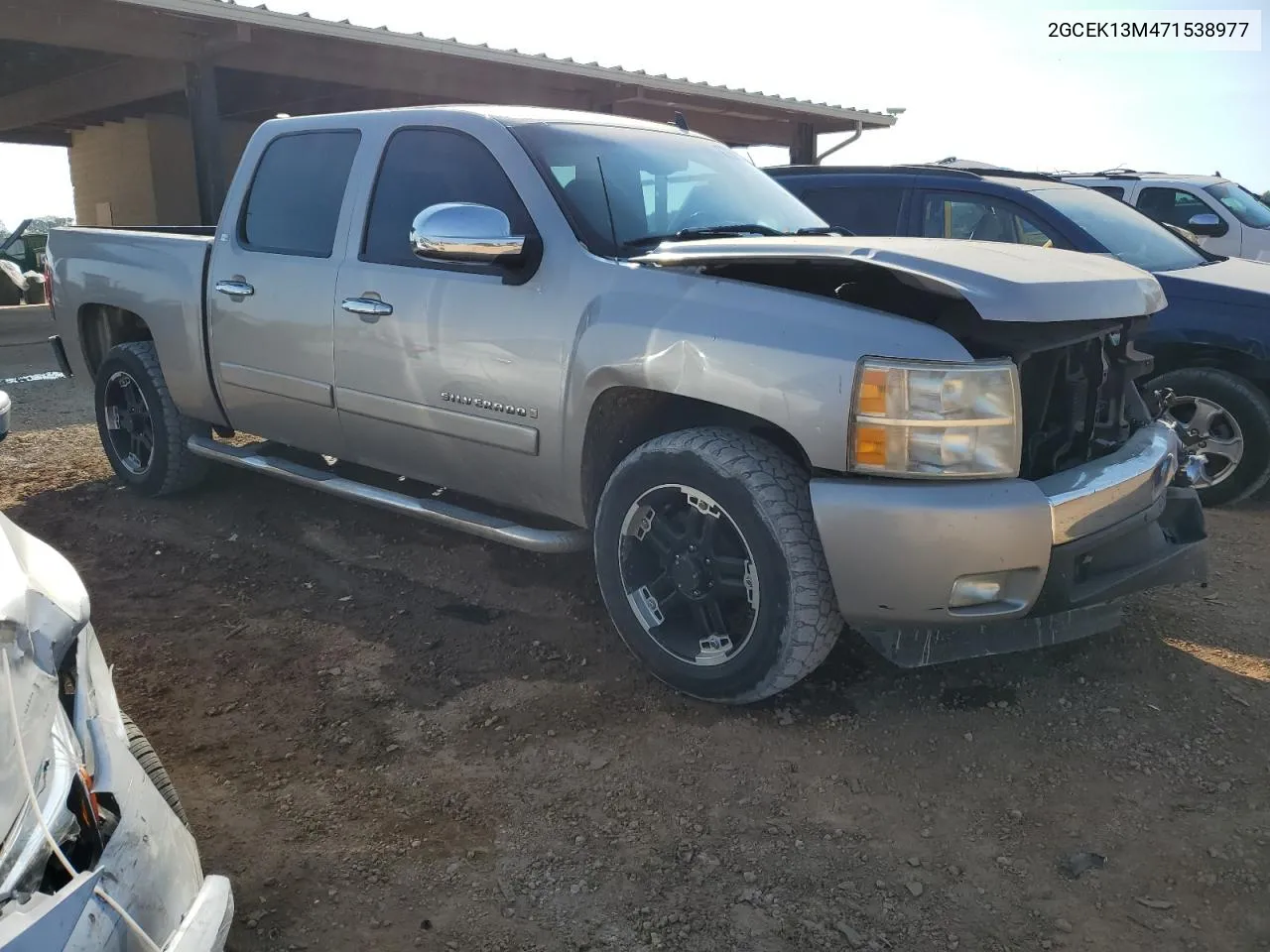 2007 Chevrolet Silverado K1500 Crew Cab VIN: 2GCEK13M471538977 Lot: 78261474