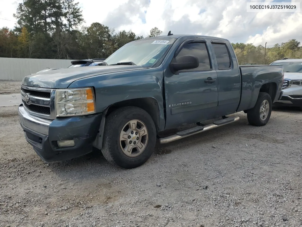 2007 Chevrolet Silverado C1500 VIN: 1GCEC19J37Z519029 Lot: 78261854