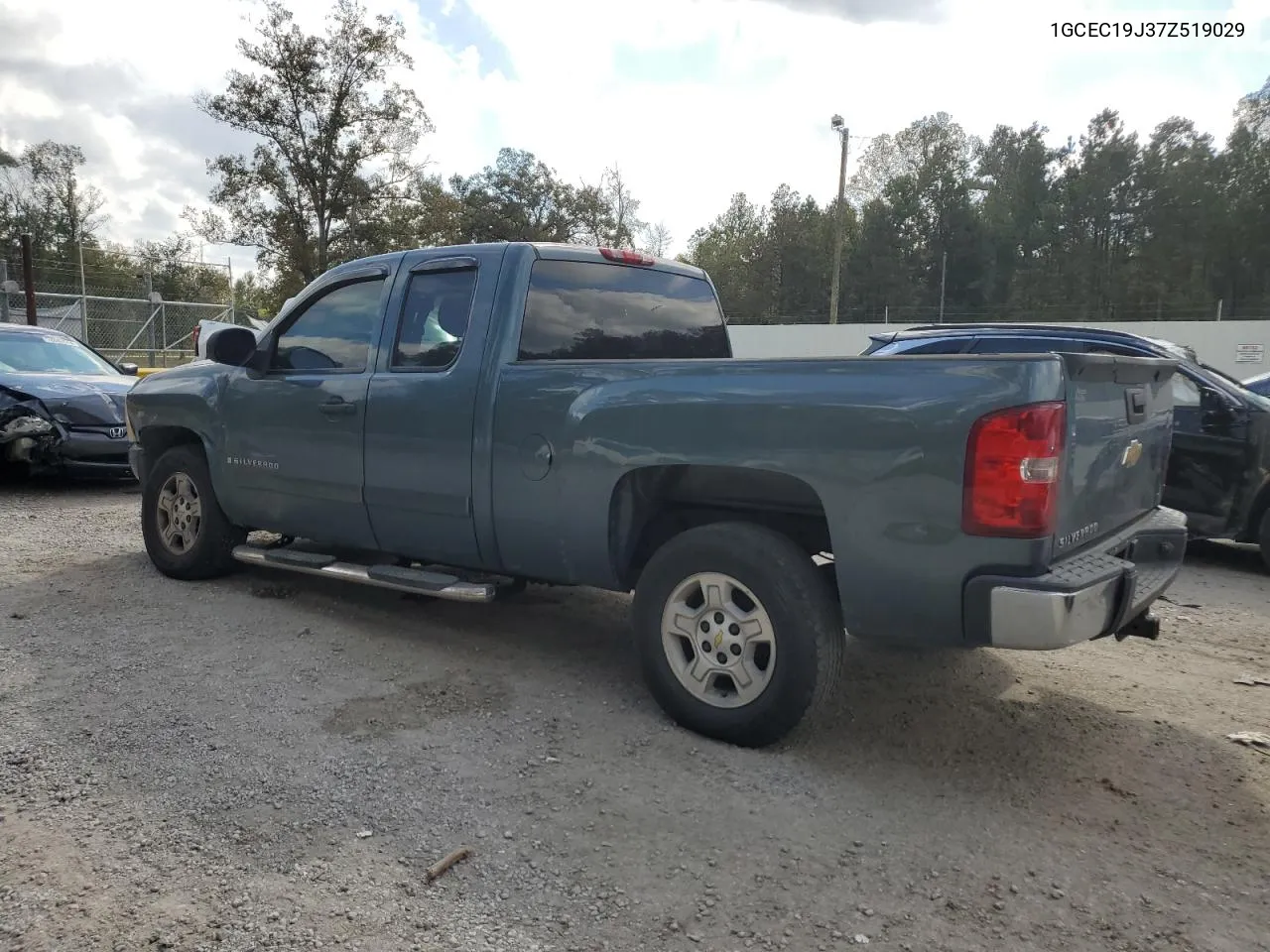 2007 Chevrolet Silverado C1500 VIN: 1GCEC19J37Z519029 Lot: 78261854