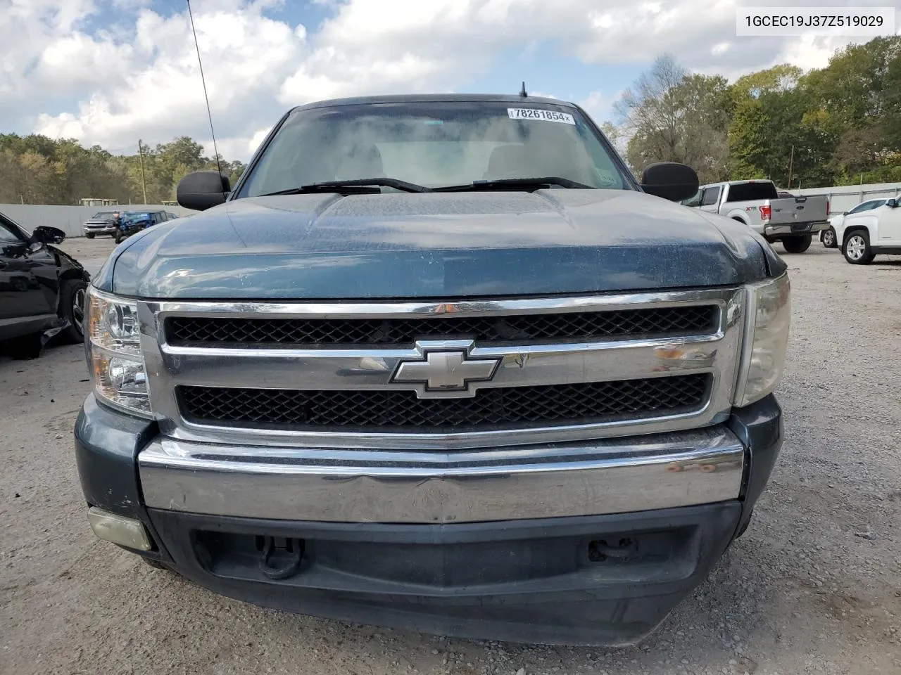 2007 Chevrolet Silverado C1500 VIN: 1GCEC19J37Z519029 Lot: 78261854