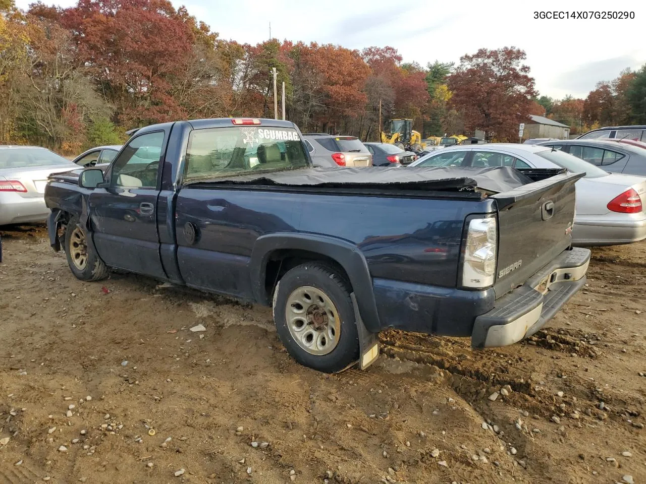 2007 Chevrolet Silverado C1500 Classic VIN: 3GCEC14X07G250290 Lot: 78309204