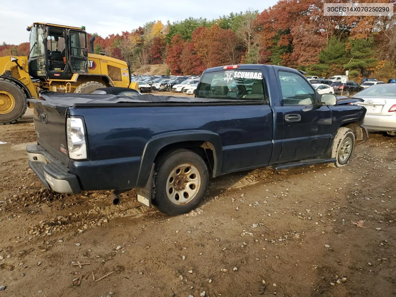 2007 Chevrolet Silverado C1500 Classic VIN: 3GCEC14X07G250290 Lot: 78309204