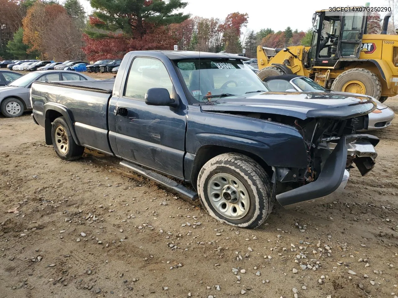 2007 Chevrolet Silverado C1500 Classic VIN: 3GCEC14X07G250290 Lot: 78309204