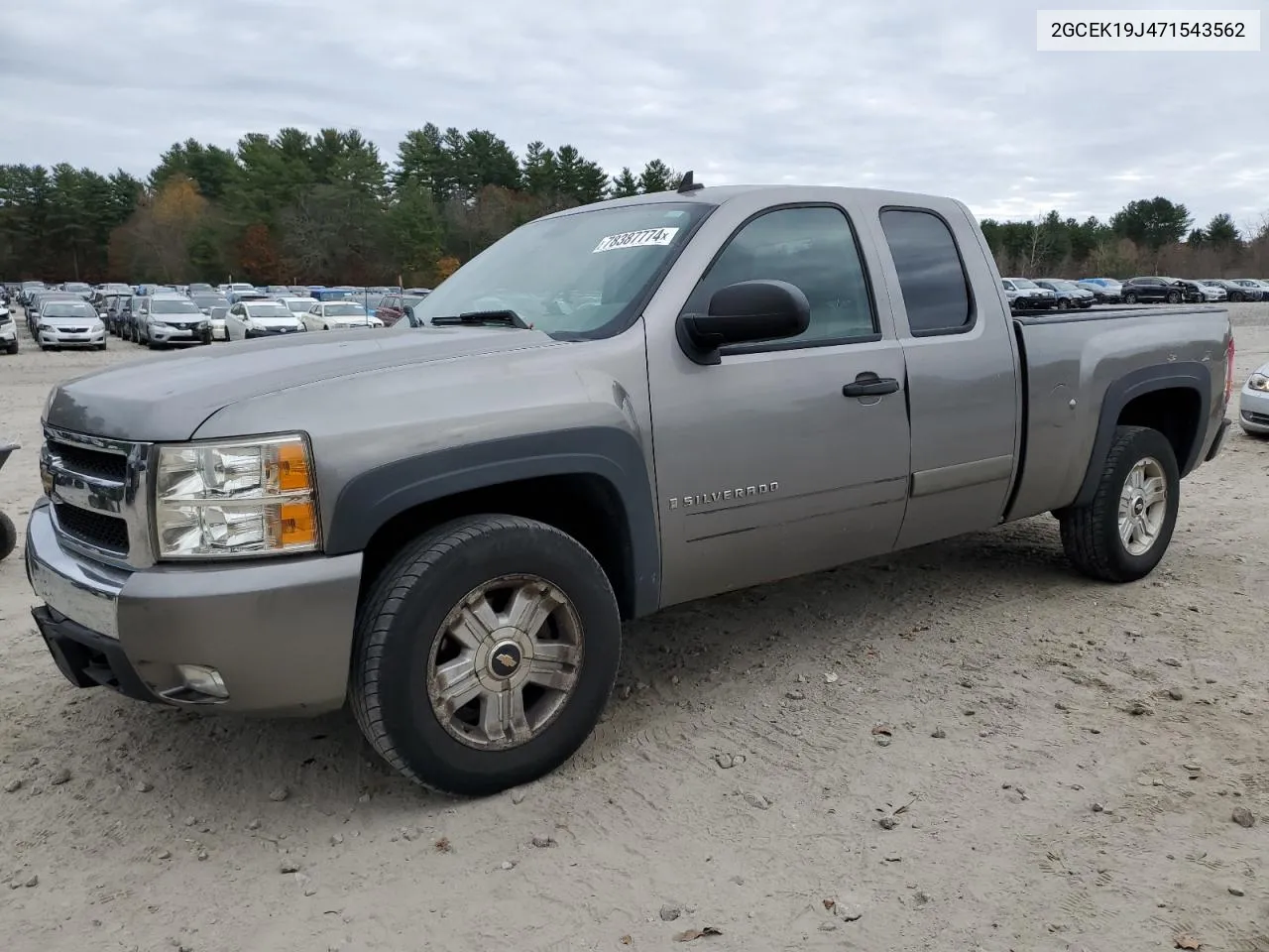 2GCEK19J471543562 2007 Chevrolet Silverado K1500