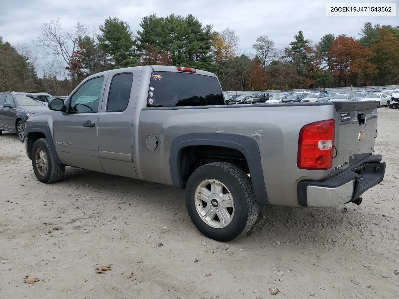 2007 Chevrolet Silverado K1500 VIN: 2GCEK19J471543562 Lot: 78387774