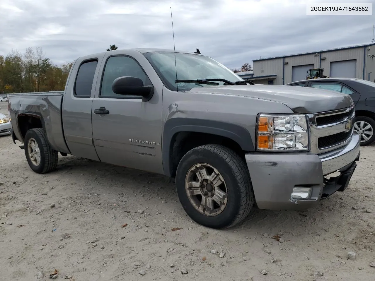 2007 Chevrolet Silverado K1500 VIN: 2GCEK19J471543562 Lot: 78387774