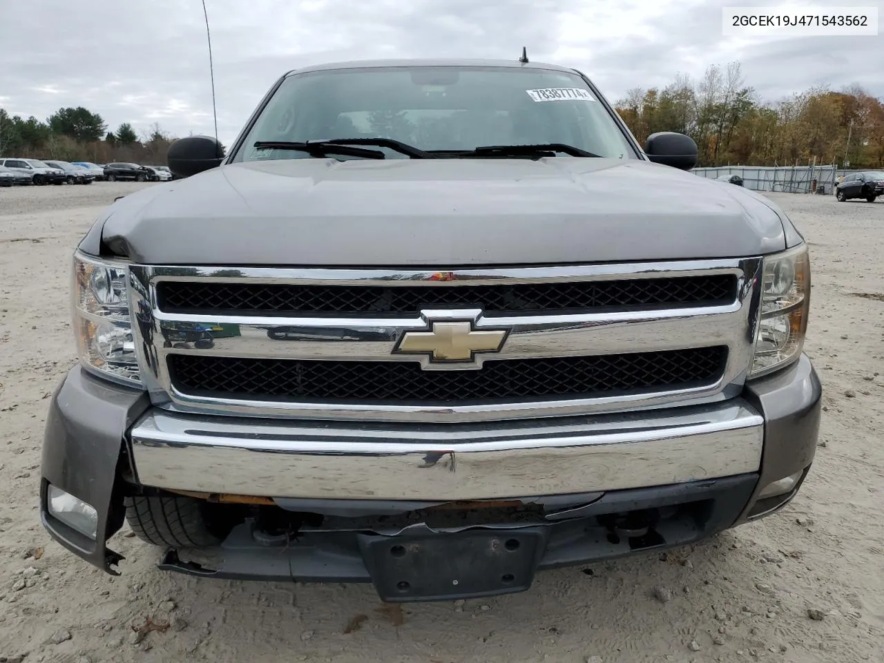 2007 Chevrolet Silverado K1500 VIN: 2GCEK19J471543562 Lot: 78387774