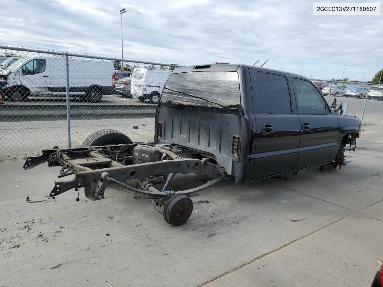 2007 Chevrolet Silverado C1500 Classic Crew Cab VIN: 2GCEC13V271180607 Lot: 78542224