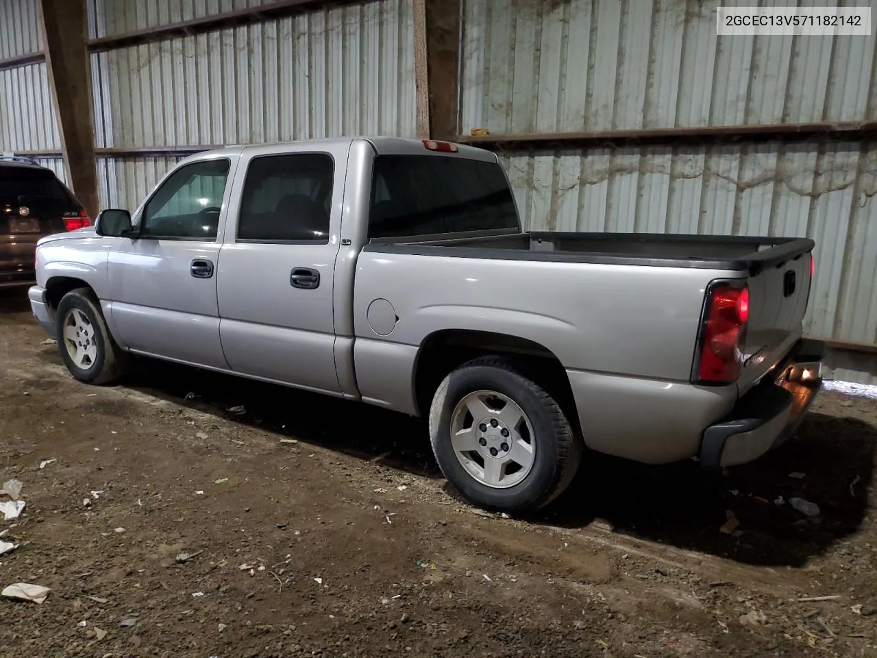 2007 Chevrolet Silverado C1500 Classic Crew Cab VIN: 2GCEC13V571182142 Lot: 78701724