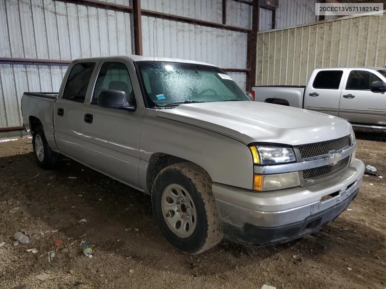 2007 Chevrolet Silverado C1500 Classic Crew Cab VIN: 2GCEC13V571182142 Lot: 78701724