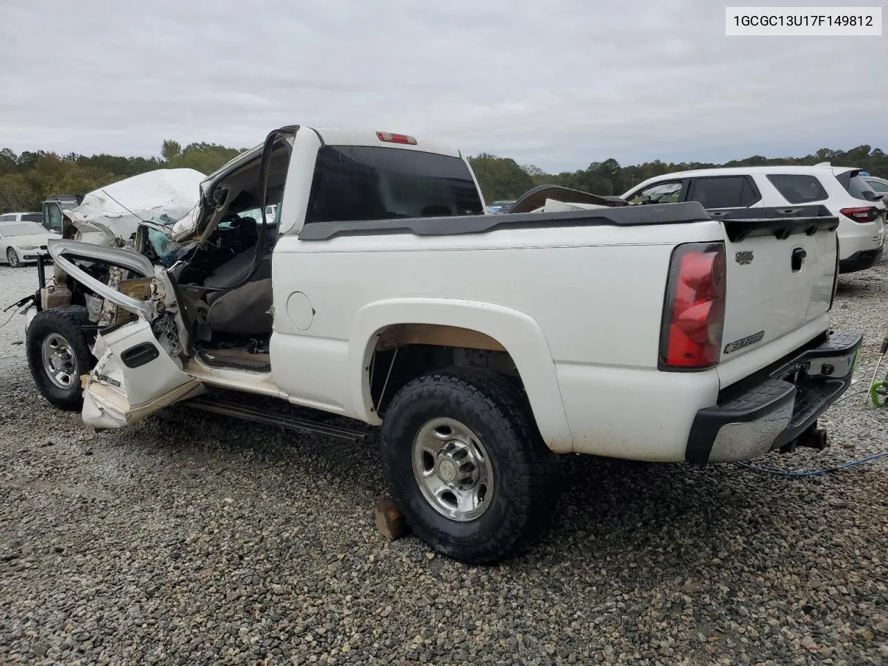 2007 Chevrolet Silverado C1500 Classic Hd VIN: 1GCGC13U17F149812 Lot: 78827034