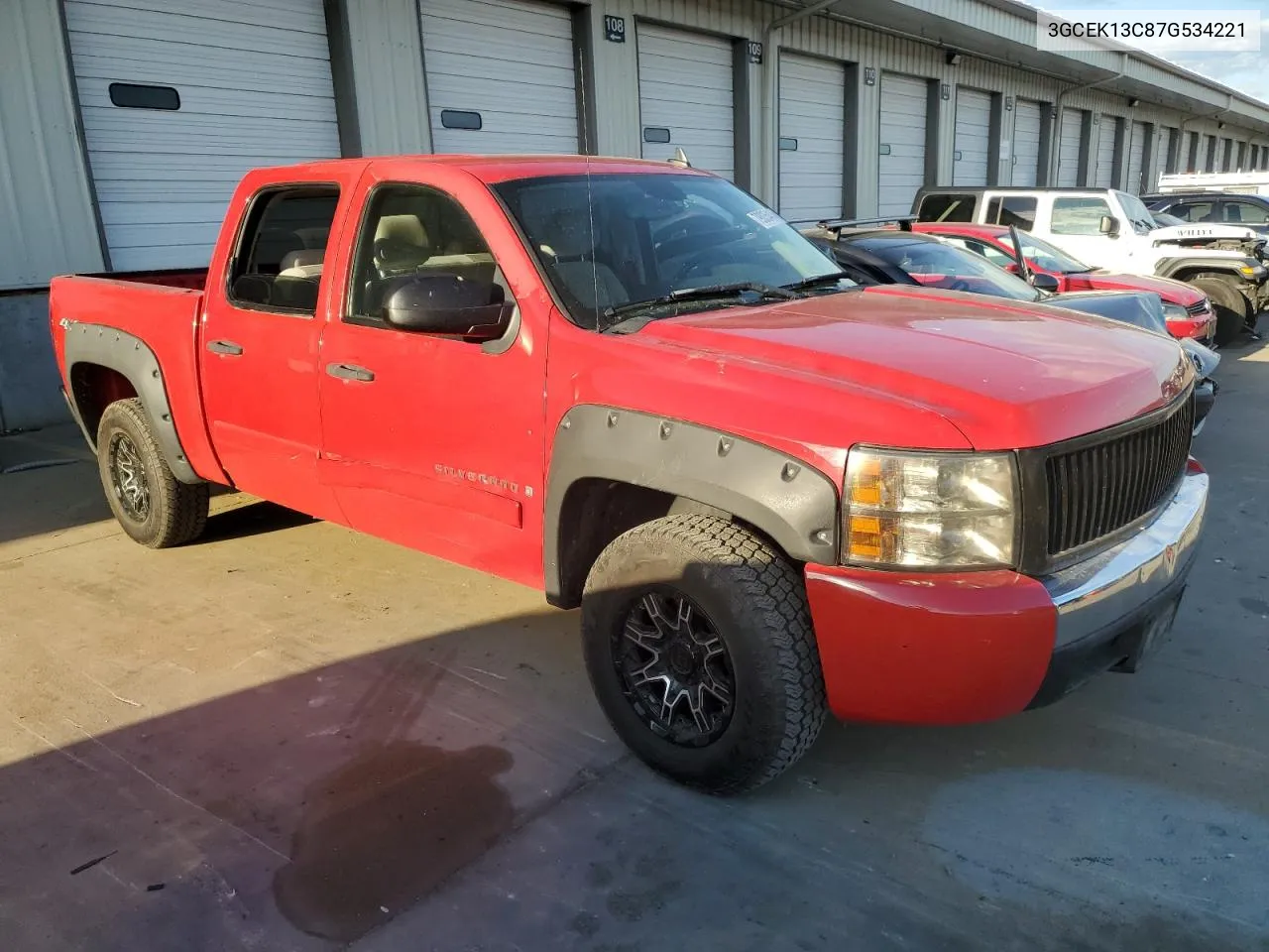 2007 Chevrolet Silverado K1500 Crew Cab VIN: 3GCEK13C87G534221 Lot: 79035414