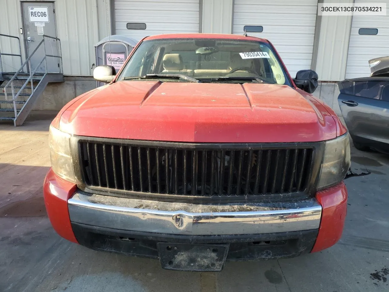 2007 Chevrolet Silverado K1500 Crew Cab VIN: 3GCEK13C87G534221 Lot: 79035414