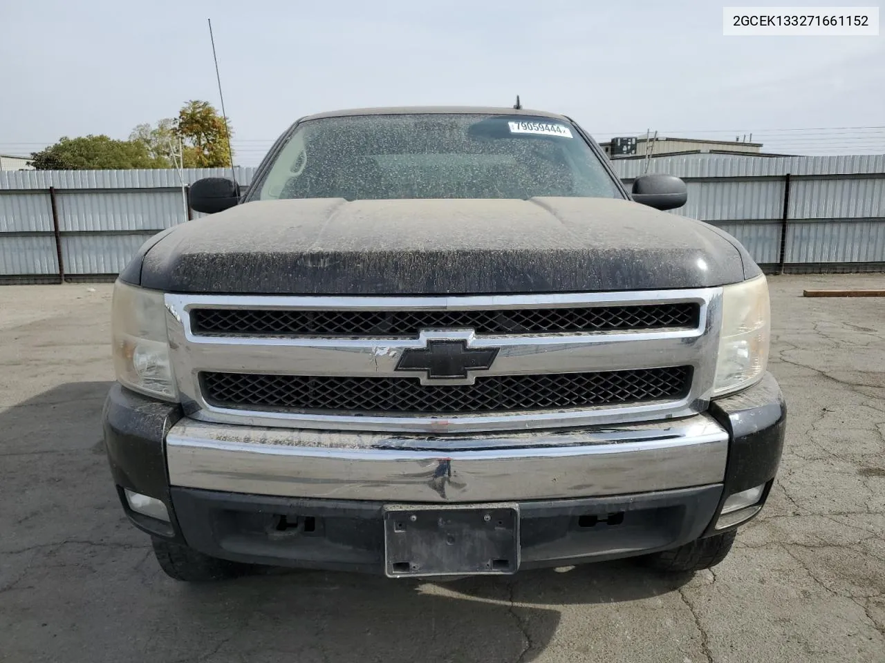 2007 Chevrolet Silverado K1500 Crew Cab VIN: 2GCEK133271661152 Lot: 79059444