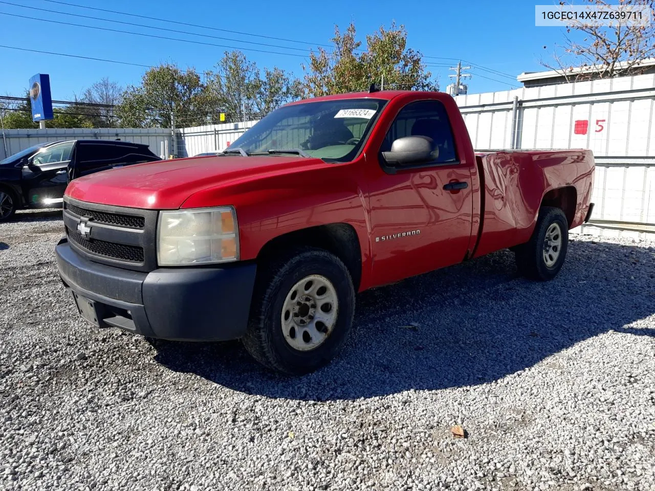 2007 Chevrolet Silverado C1500 Classic VIN: 1GCEC14X47Z639711 Lot: 79166324