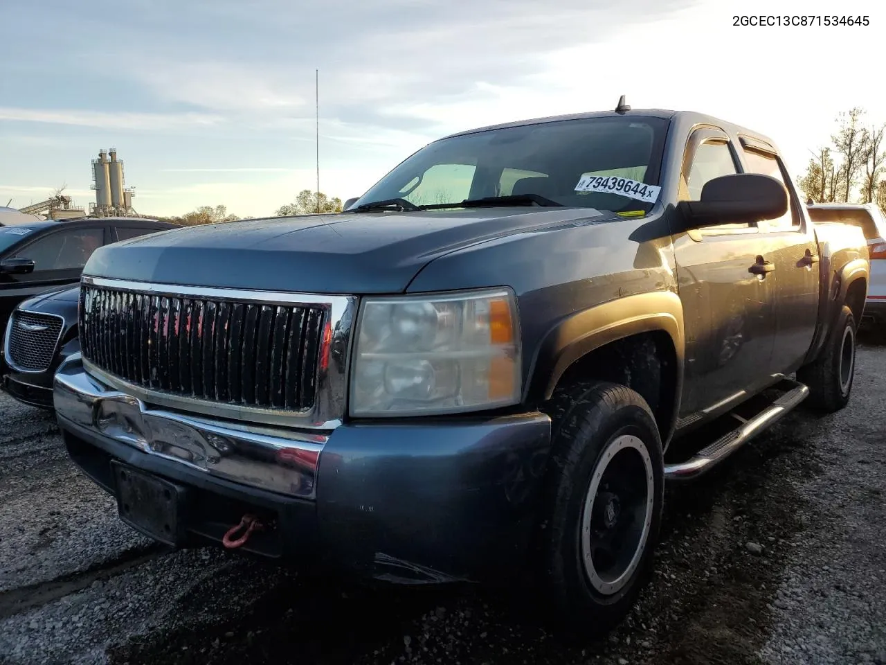 2007 Chevrolet Silverado C1500 Crew Cab VIN: 2GCEC13C871534645 Lot: 79439644