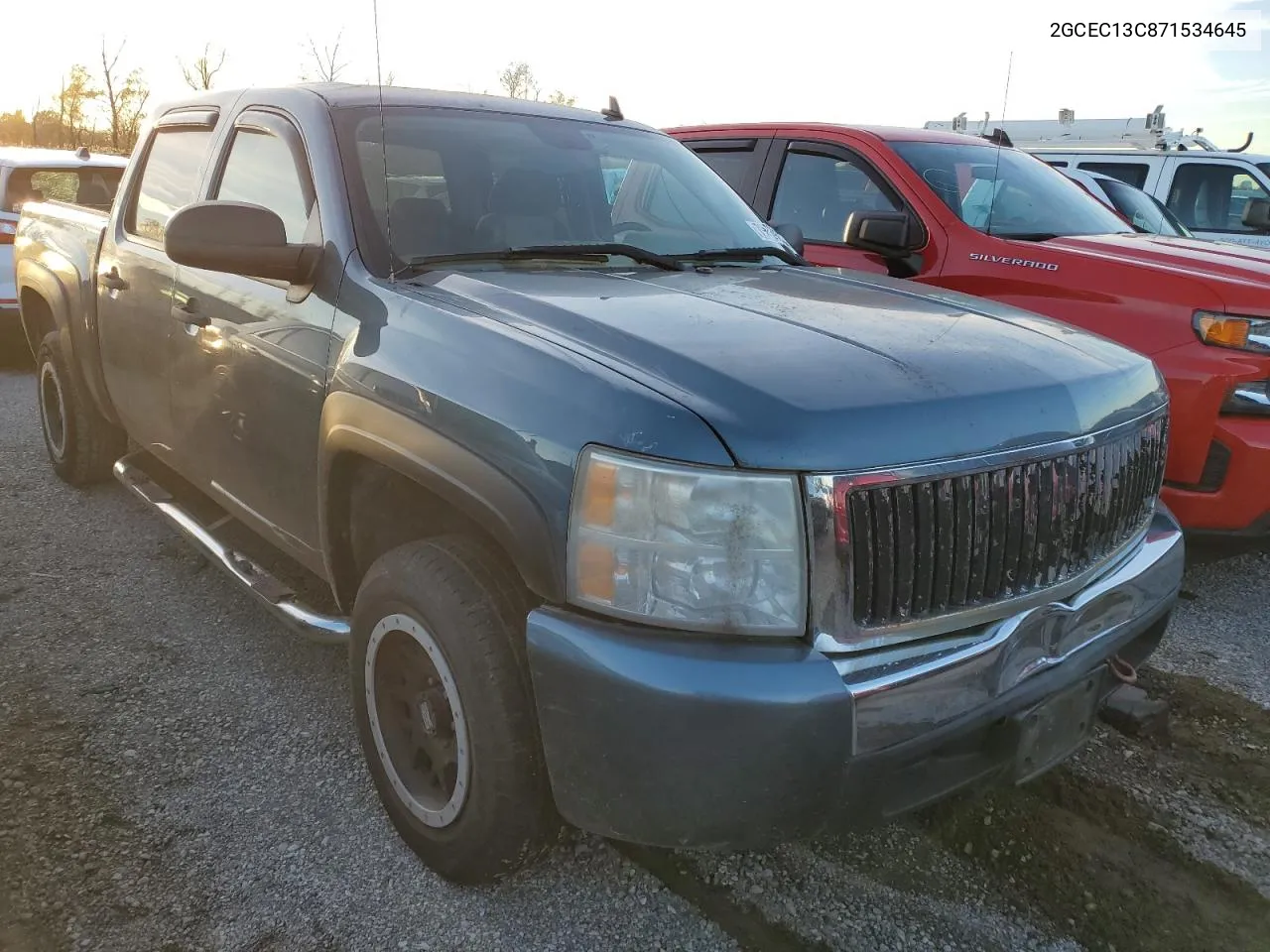 2007 Chevrolet Silverado C1500 Crew Cab VIN: 2GCEC13C871534645 Lot: 79439644