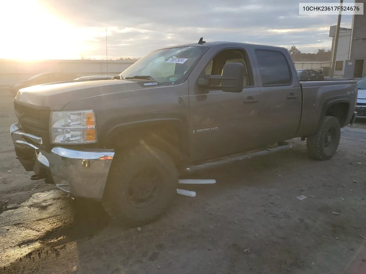 2007 Chevrolet Silverado K2500 Heavy Duty VIN: 1GCHK23617F524676 Lot: 79557924