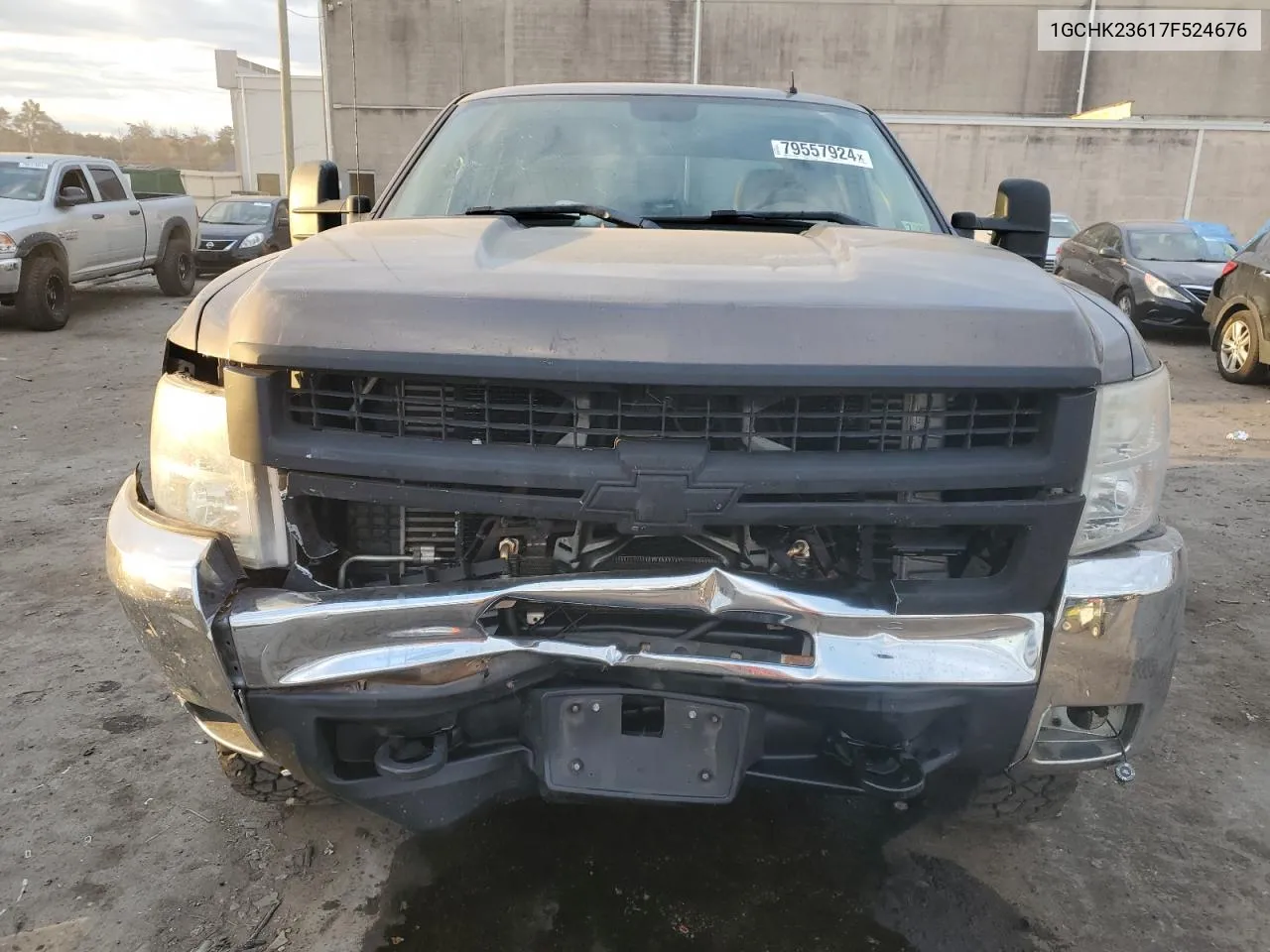 2007 Chevrolet Silverado K2500 Heavy Duty VIN: 1GCHK23617F524676 Lot: 79557924