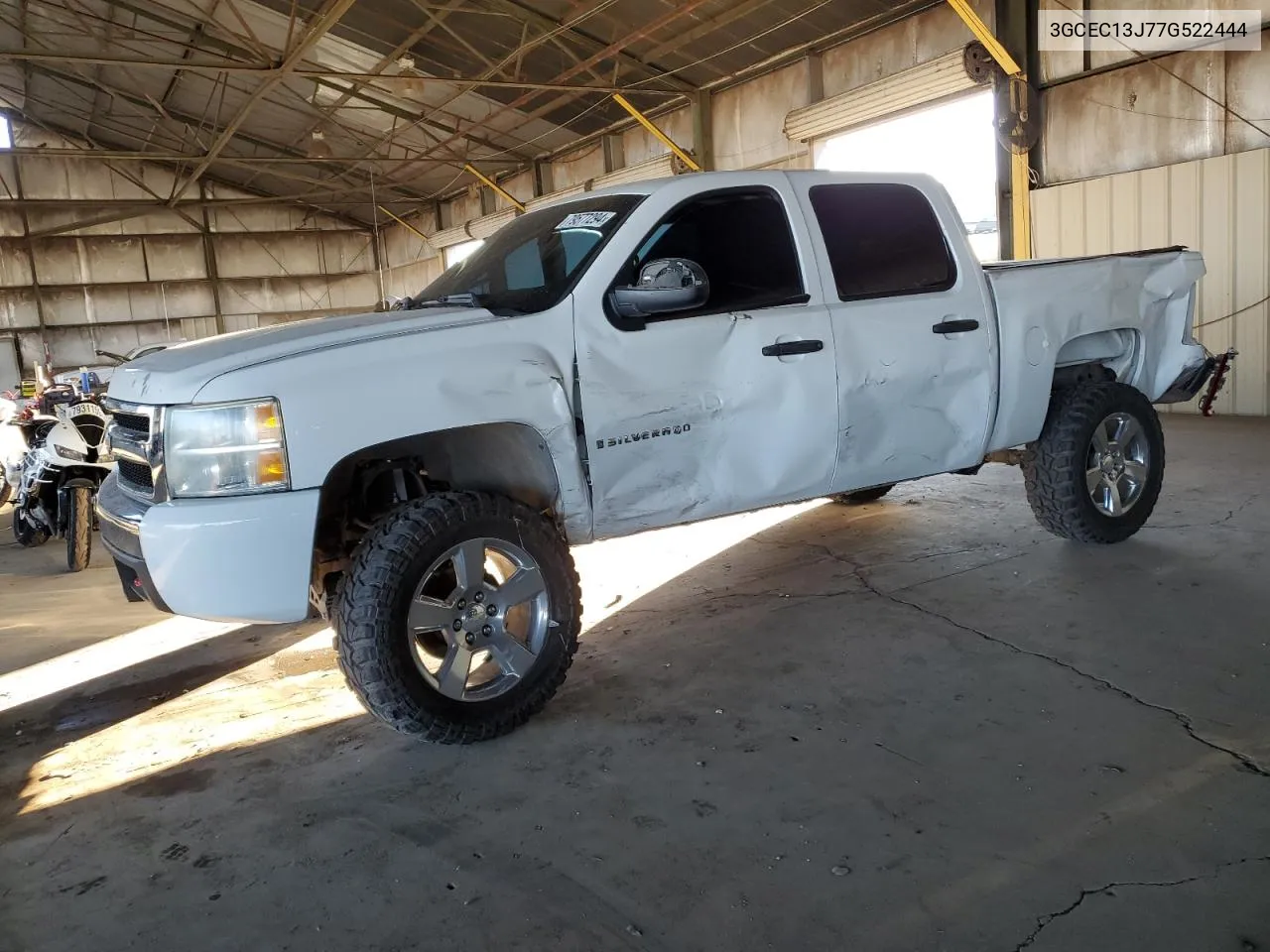 2007 Chevrolet Silverado C1500 Crew Cab VIN: 3GCEC13J77G522444 Lot: 79577294