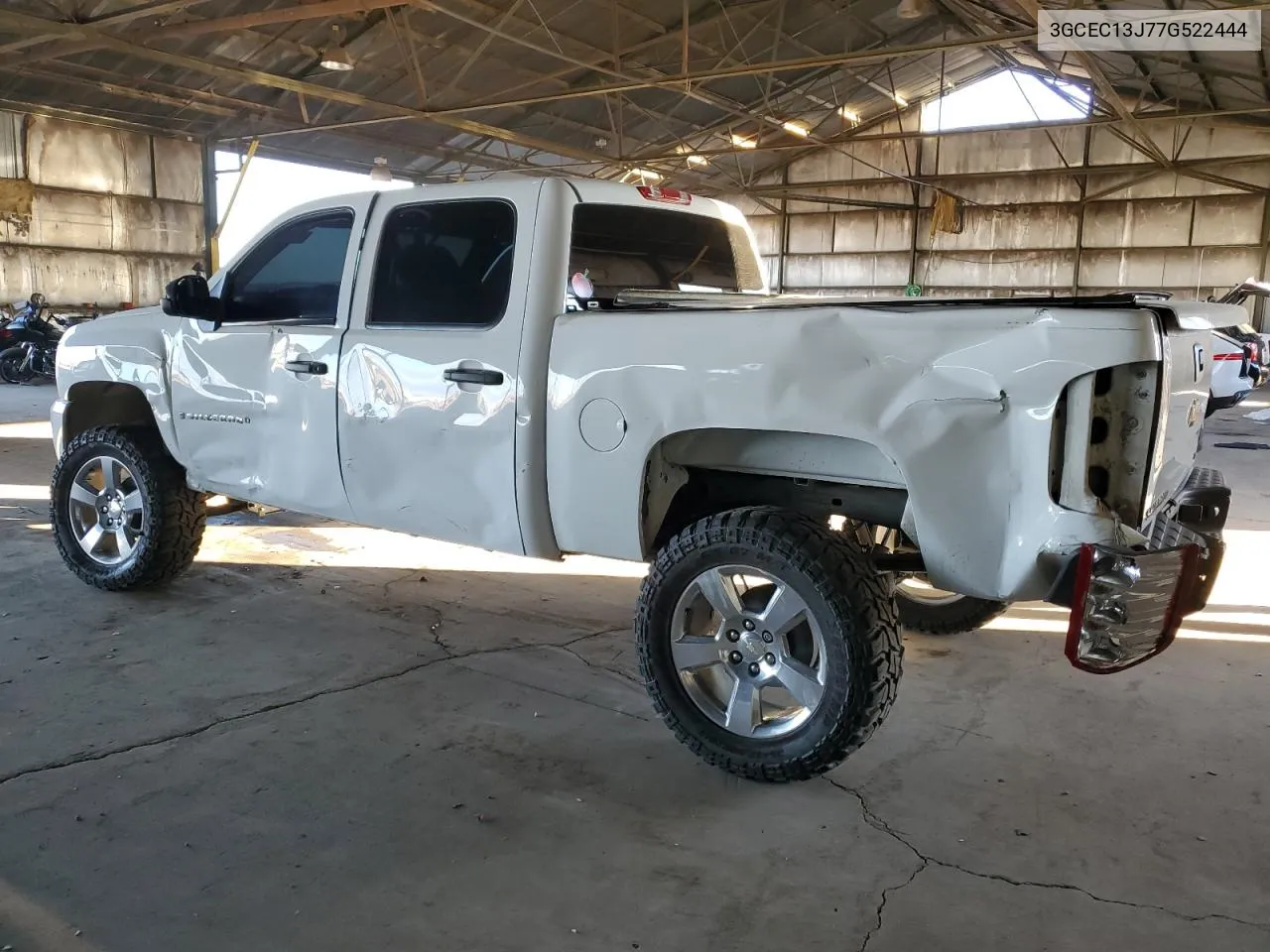 2007 Chevrolet Silverado C1500 Crew Cab VIN: 3GCEC13J77G522444 Lot: 79577294