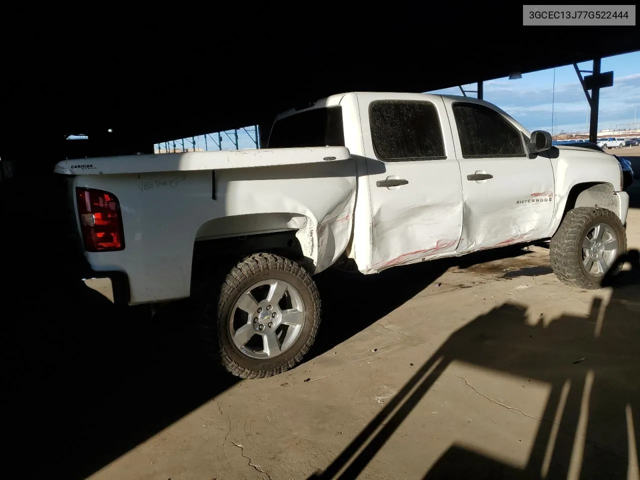 2007 Chevrolet Silverado C1500 Crew Cab VIN: 3GCEC13J77G522444 Lot: 79577294