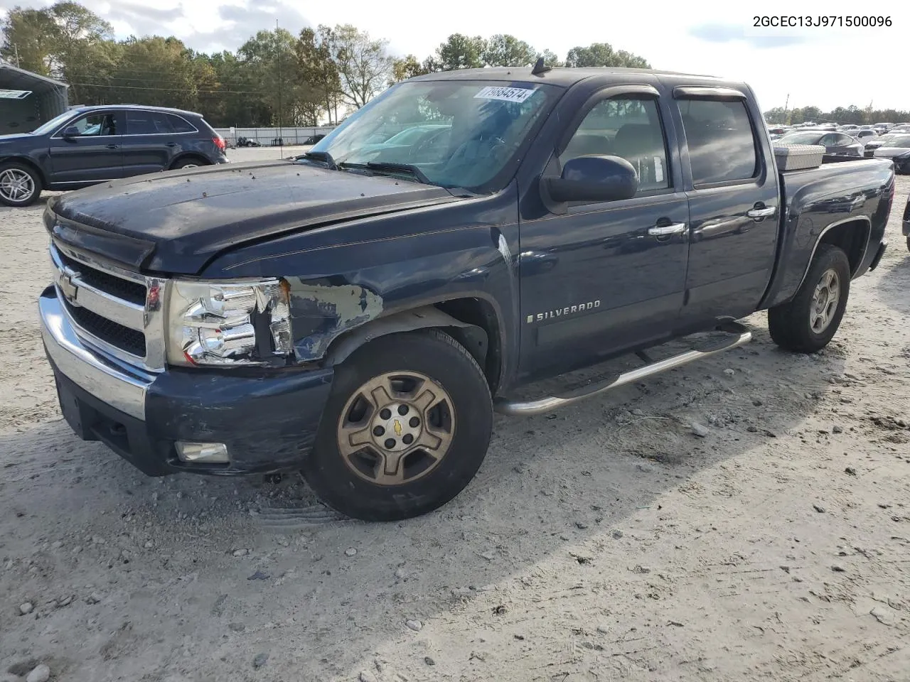 2007 Chevrolet Silverado C1500 Crew Cab VIN: 2GCEC13J971500096 Lot: 79884574