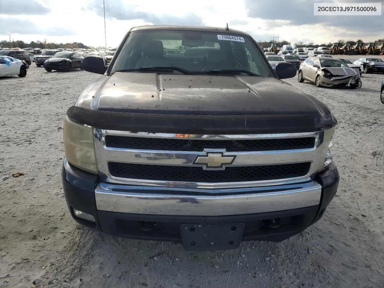 2007 Chevrolet Silverado C1500 Crew Cab VIN: 2GCEC13J971500096 Lot: 79884574