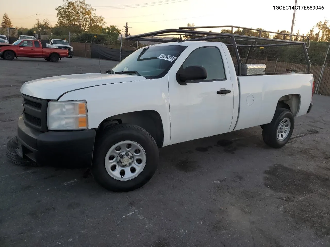 2007 Chevrolet Silverado C1500 VIN: 1GCEC14C17E589046 Lot: 80266334