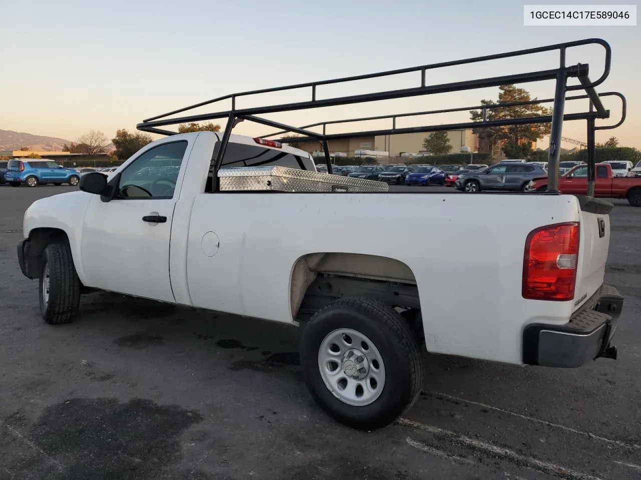 2007 Chevrolet Silverado C1500 VIN: 1GCEC14C17E589046 Lot: 80266334