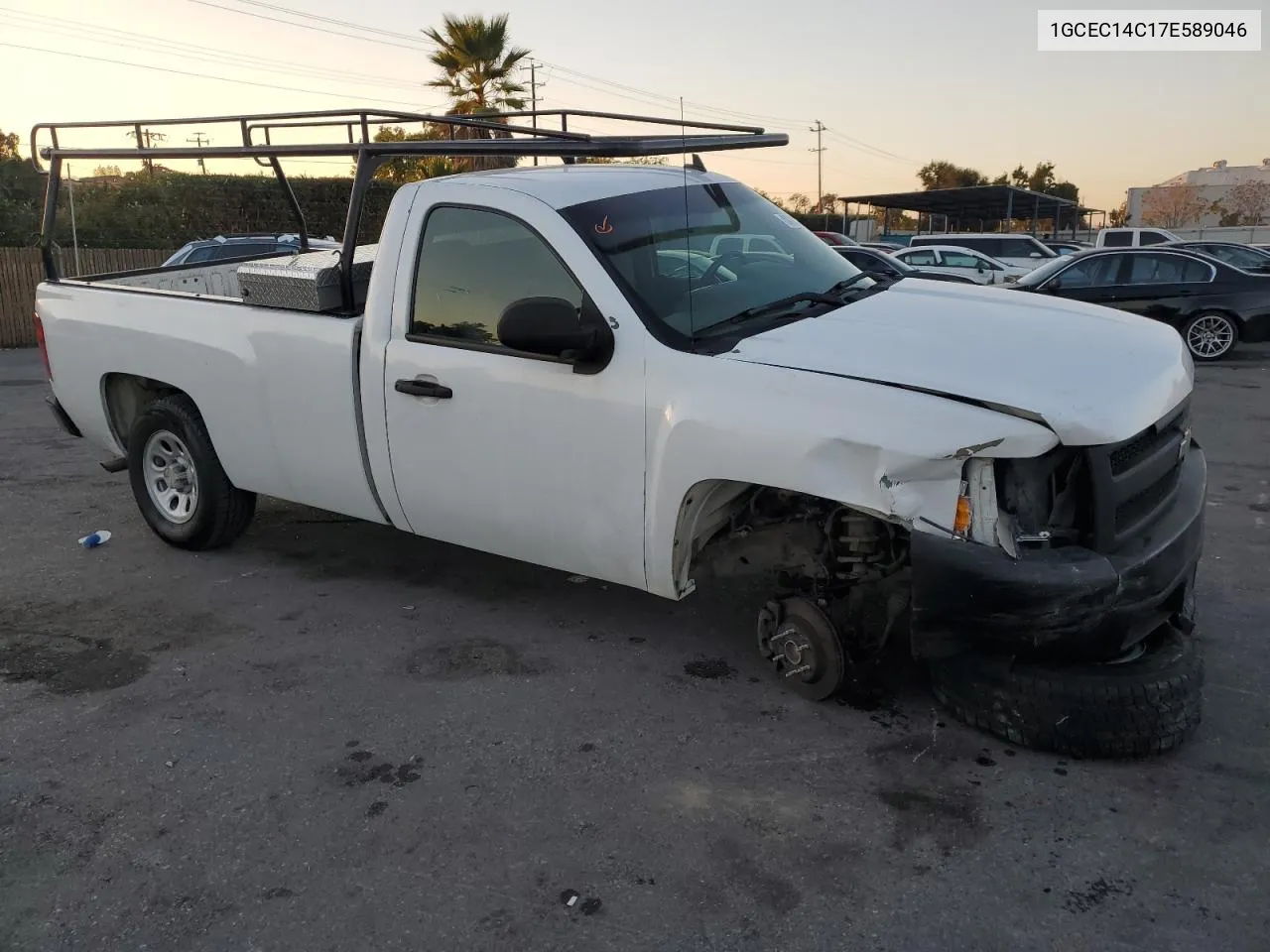 2007 Chevrolet Silverado C1500 VIN: 1GCEC14C17E589046 Lot: 80266334