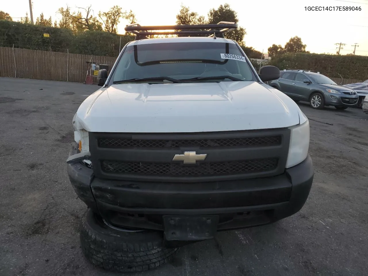 2007 Chevrolet Silverado C1500 VIN: 1GCEC14C17E589046 Lot: 80266334