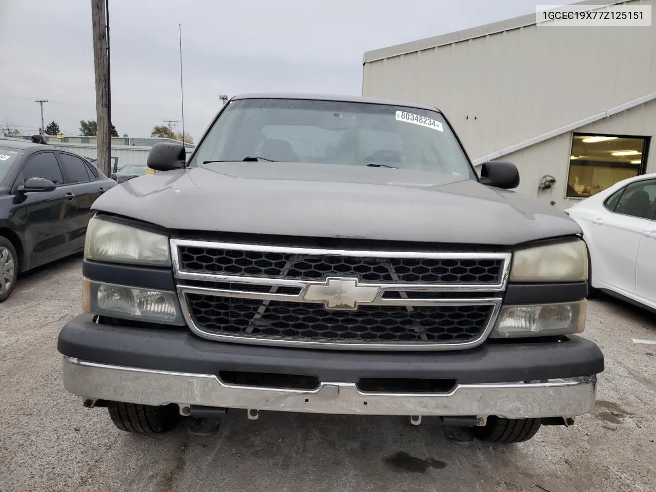 2007 Chevrolet Silverado C1500 Classic VIN: 1GCEC19X77Z125151 Lot: 80348234